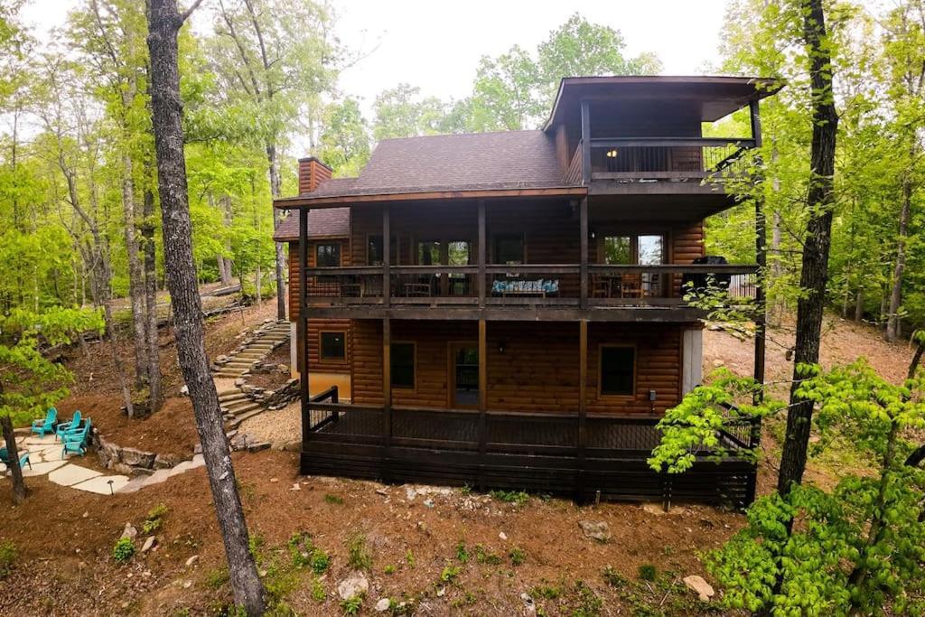 Luxe Family Cabin 8 Min To Downtown Blue Ridge Esterno foto