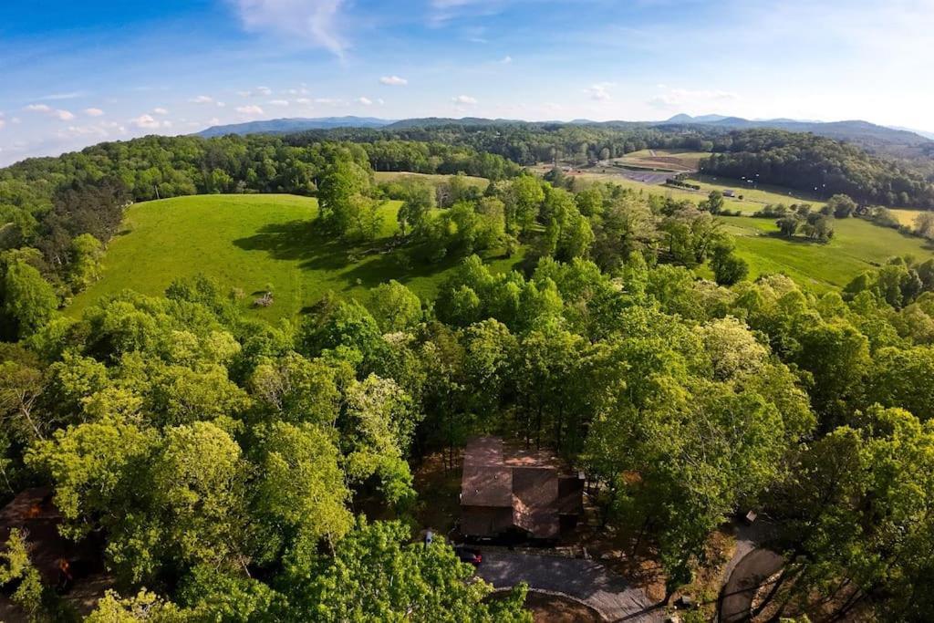 Luxe Family Cabin 8 Min To Downtown Blue Ridge Esterno foto