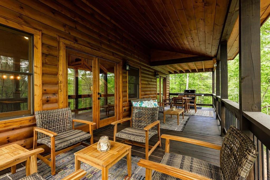 Luxe Family Cabin 8 Min To Downtown Blue Ridge Esterno foto