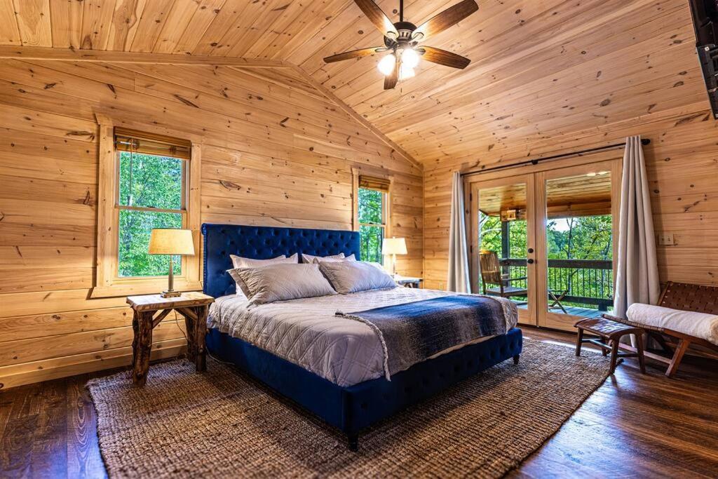 Luxe Family Cabin 8 Min To Downtown Blue Ridge Esterno foto