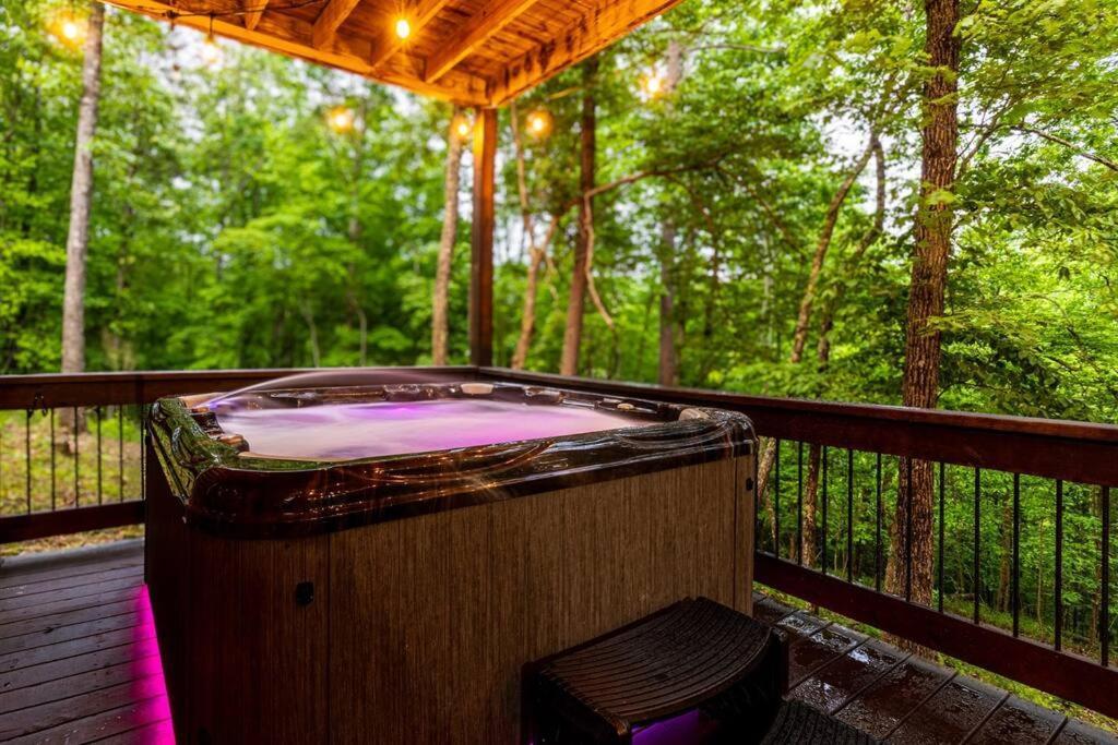 Luxe Family Cabin 8 Min To Downtown Blue Ridge Esterno foto